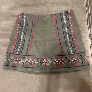 Abercrombie Green Skirt Size 6